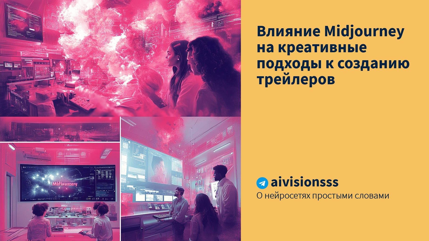 Вы сейчас просматриваете Влияние Midjourney на креативные подходы к созданию трейлеров