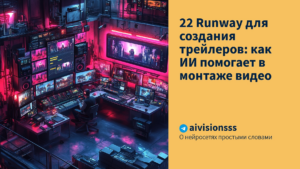 Подробнее о статье 22 Runway для создания трейлеров: как ИИ помогает в монтаже видео