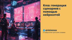 Подробнее о статье Krea: генерация сценариев с помощью нейросетей