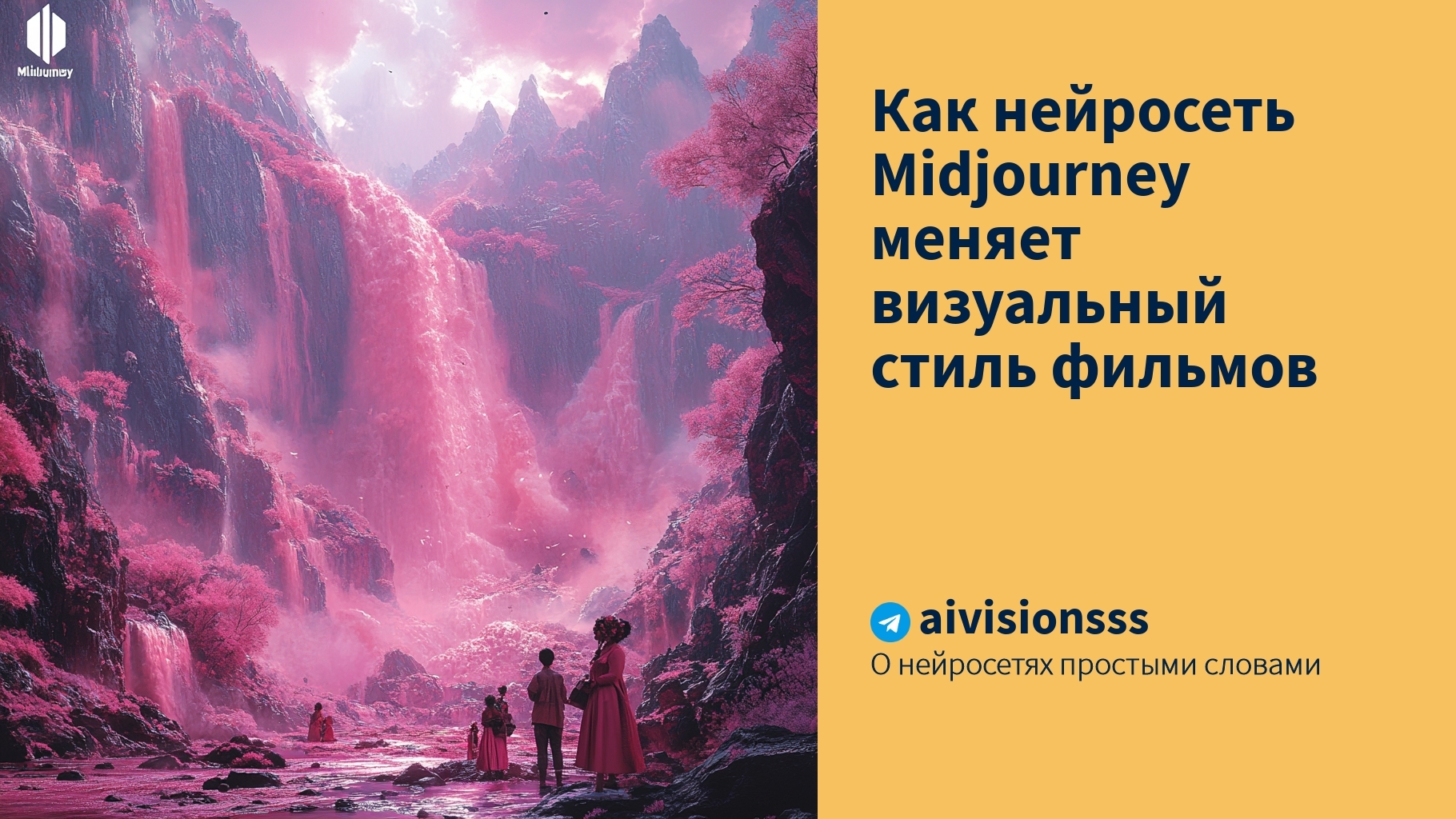 Вы сейчас просматриваете Как нейросеть Midjourney меняет визуальный стиль фильмов